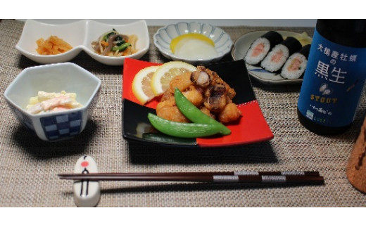【お手軽】たこ唐揚げ200g×6パック
