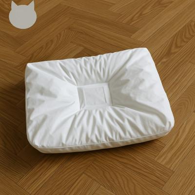 ふるさと納税 北名古屋市 猫ベッド 国産日本製 ねこのためのまくら Lサイズ 大きめで丸洗いできる