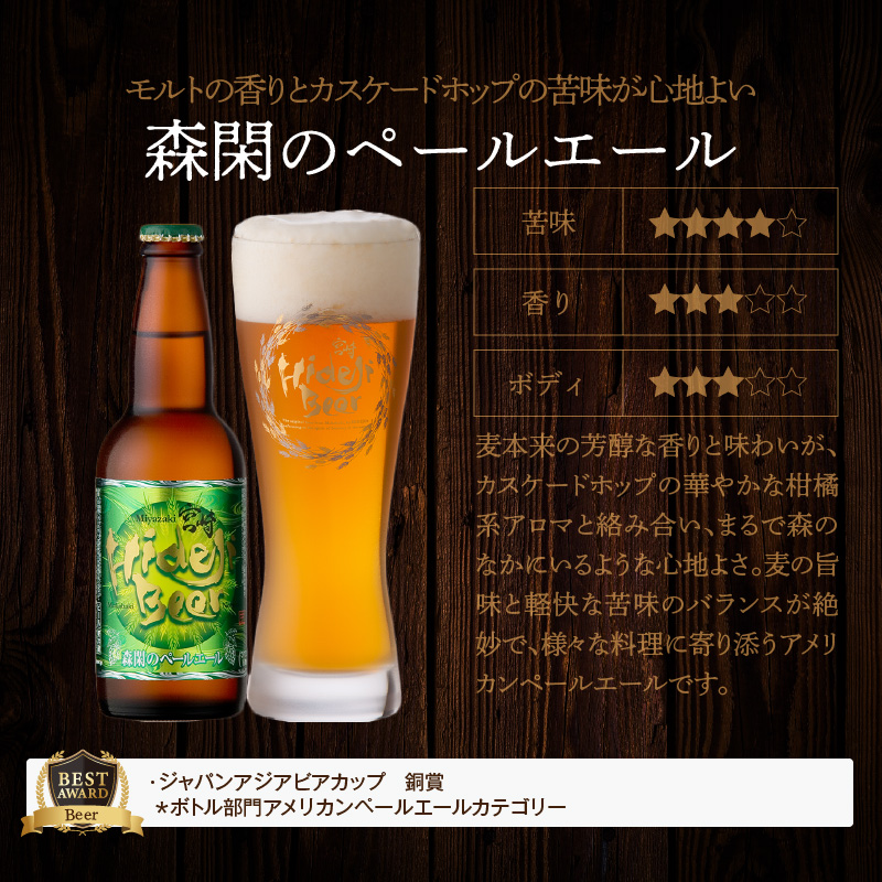 【3ヶ月定期便】宮崎ひでじビールお楽しみ6本セット N073-YZD0104_イメージ3