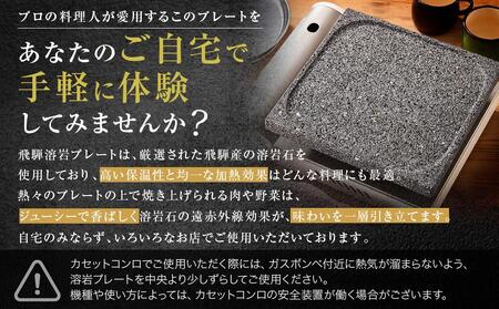 【12月配送】【飛騨溶岩プレート】美味焼【彩】| 年内発送 肉や野菜が美味しく焼ける！ご家庭での焼肉に最適！ プレート アウトドア バーベキュー 砂原石材 BE005VC12