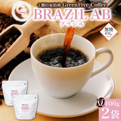 ふるさと納税 帯広市 熨斗 コーヒー豆 ブラジル 100g 2袋 鮮度を高めたスペシャルティコーヒー 北海道 帯広市