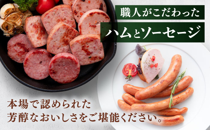 【本場ドイツで連続金賞受賞】マイスター ギフト セット 10種 詰め合わせ ( ハム / ソーセージ / ウインナー) 糸島市 / 糸島手造りハム [AAC001]  詰め合わせ ランキング 上位 人