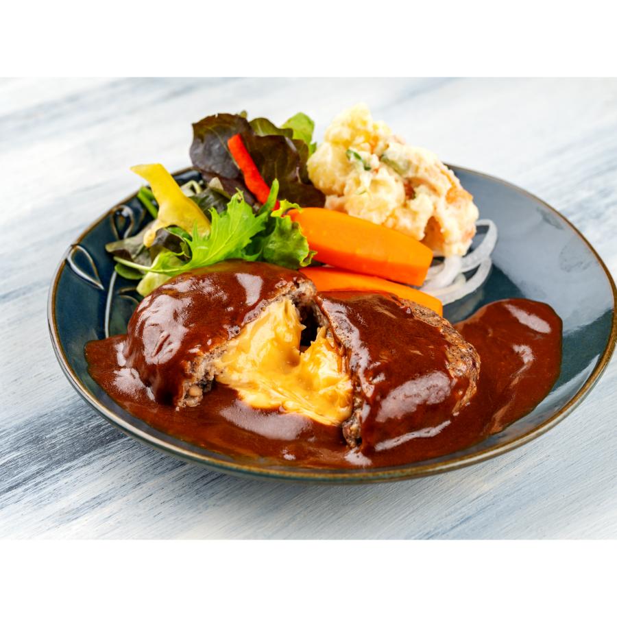＜NIKUGOE＞【肉・卵・乳 不使用】たかきび雑穀ハンバーグ詰め合わせ「藍」（計4個）
