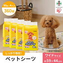 【ふるさと納税】ペットシーツ ペットシート 薄型 クリーンペットシーツ ワイド 90枚 ペット用 犬 猫 トイレシート おしっこシート 超薄型 1回使い切り ES-N90W アイリスオーヤマ | 犬 猫 ペット用品 新生活 人気 おすすめ