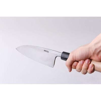ふるさと納税 小野市 鍛造槌目黒打の出刃包丁135mm |  | 03