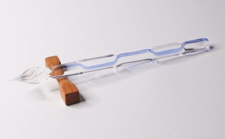clarto　ガラスペンglow　筆記用具 ガラスペン 硝子ペン 手作り ガラス 硝子 シンプル インク 手紙 日記 プレゼント ギフト 墨田区 東京都 黄