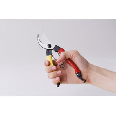 ふるさと納税 小野市 小野鉄の剪定鋏　180mm　赤黄柄　右手用 |  | 01