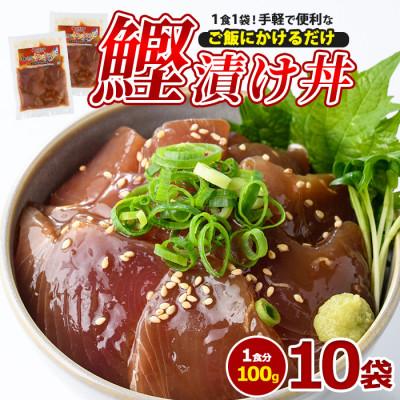 ふるさと納税 指宿市 カツオ漬け丼100g×10袋(IB039-002)