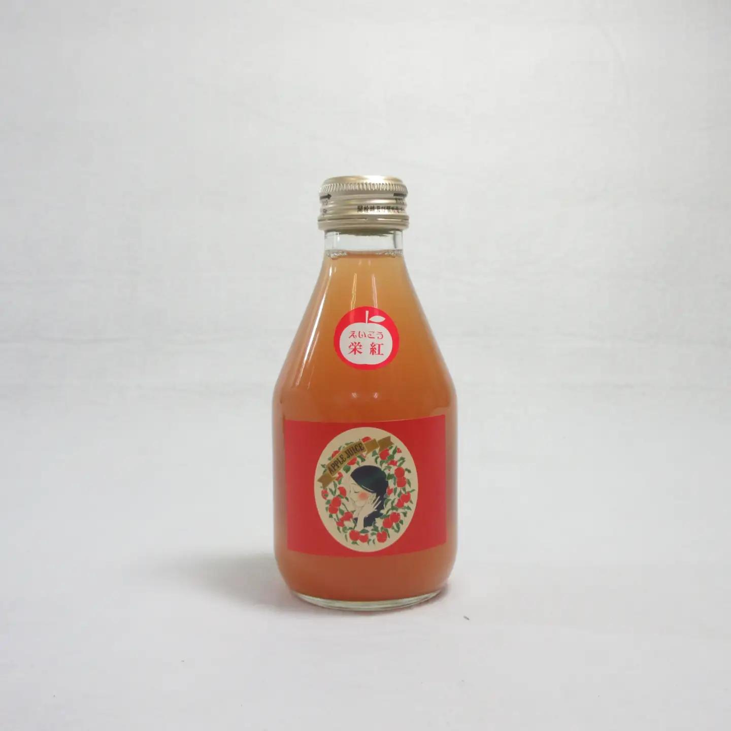 りんごジュース 飲み比べ 180ml×6本（3種×2本） りんご 果汁 100％ ストレート りんごジュース飲み比べセット 青森 中まで赤～いりんご