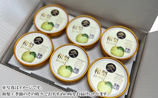 梨園がつくる果実のジェラート アソートセット 12個入り　【12203-0484】