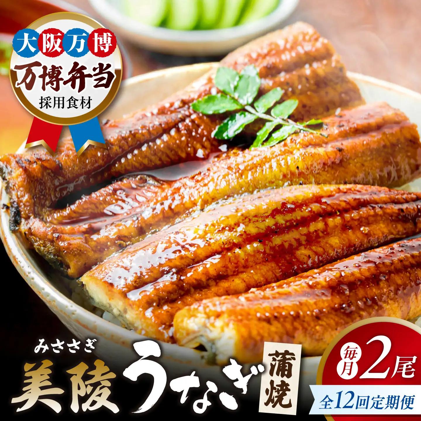 【12回定期便】鰻 鰻の蒲焼 2尾 BLAM044