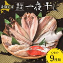 【ふるさと納税】干物 一夜干し 9種類 セット 低温熟成 真ほっけ 縞ほっけ 開き さば にしん 半身 こまい 宗八鰈 銀がれい 味噌漬け 冲獲り 天然 紅鮭 Cセット 水産 魚 魚介 サケ しゃけ ホッケ おかず おつまみ お取り寄せ 北海道 札幌市