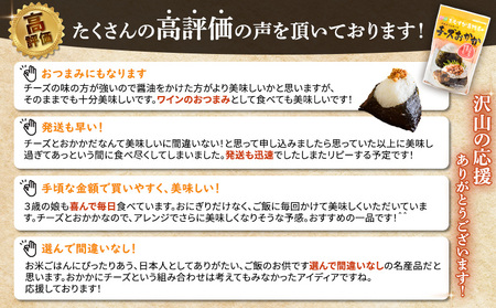 【定期便：全4回】オルソンおむすび専門店のチーズおかか45ｇ×12袋【040049】