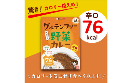 グルテンフリー たっぷり野菜カレー 辛口 5食セット ＜株式会社 愛しとーと＞ 那珂川市[GBA033]