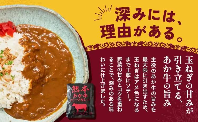 熊本県産あか牛使用 くまもとあか牛 ビーフカレー 10袋