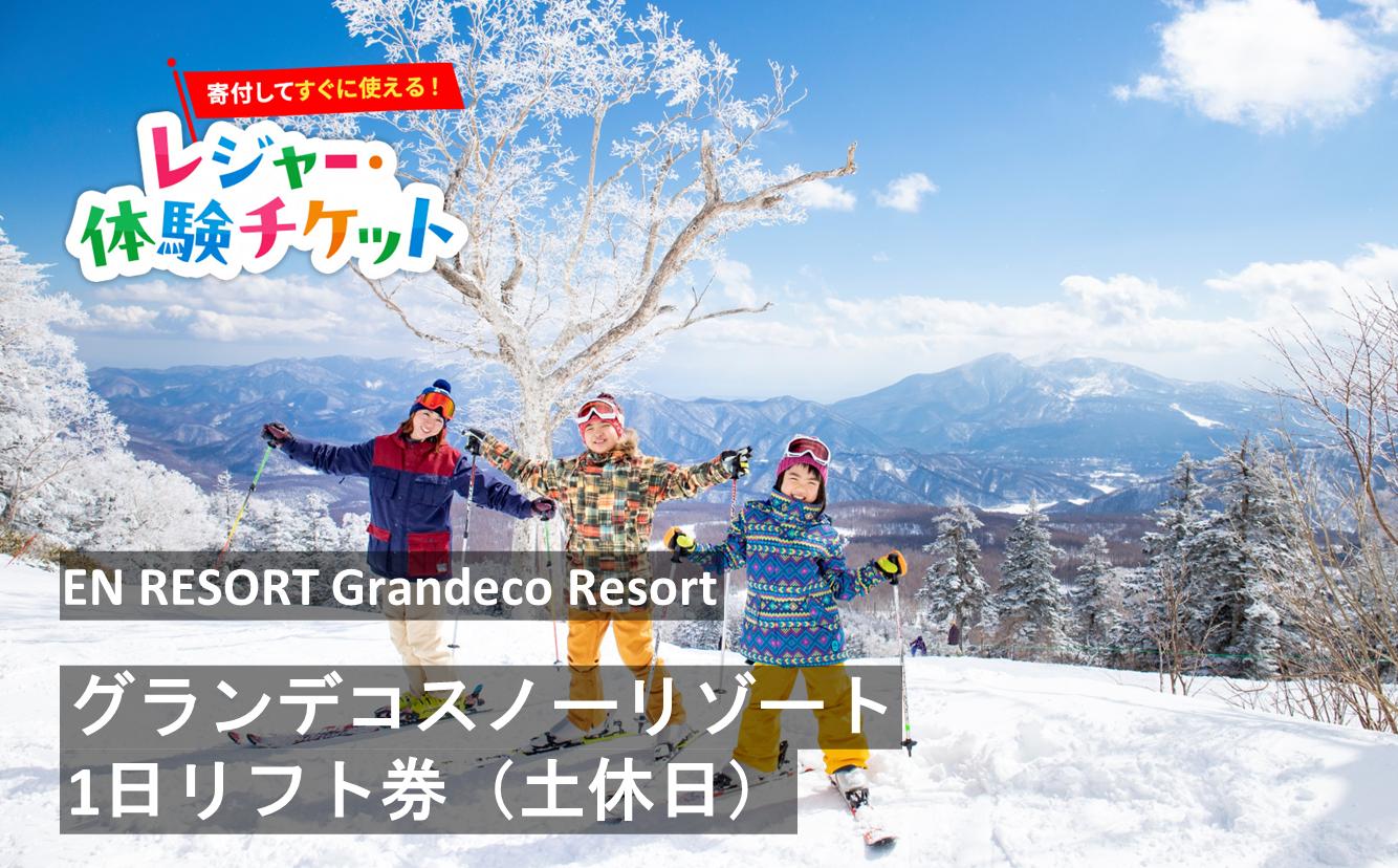 
                  【即時利用可/電子チケット】【土休日のみ利用可】グランデコスノーリゾート　1日リフト券（土休日）【会員限定のお礼の品】
                