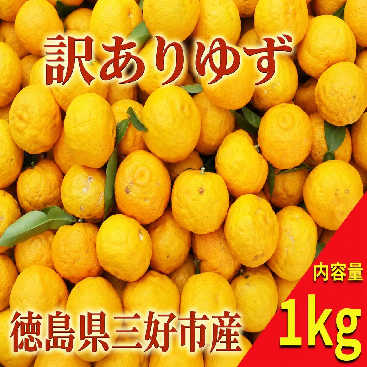 《 先行受付 2026年11月~ 》 【訳あり】 ゆず 1kg 柑橘 【 ゆず 】