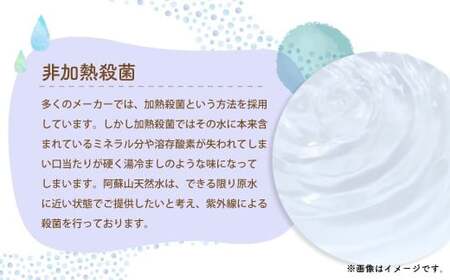 熊本 の おいしい お水 阿蘇山 天然水 500ml × 48本 （ 2ケース ） 水 特級水 飲料 飲み物 ドリンク ミネラルウォーター ケース 天然 九州 熊本県 阿蘇