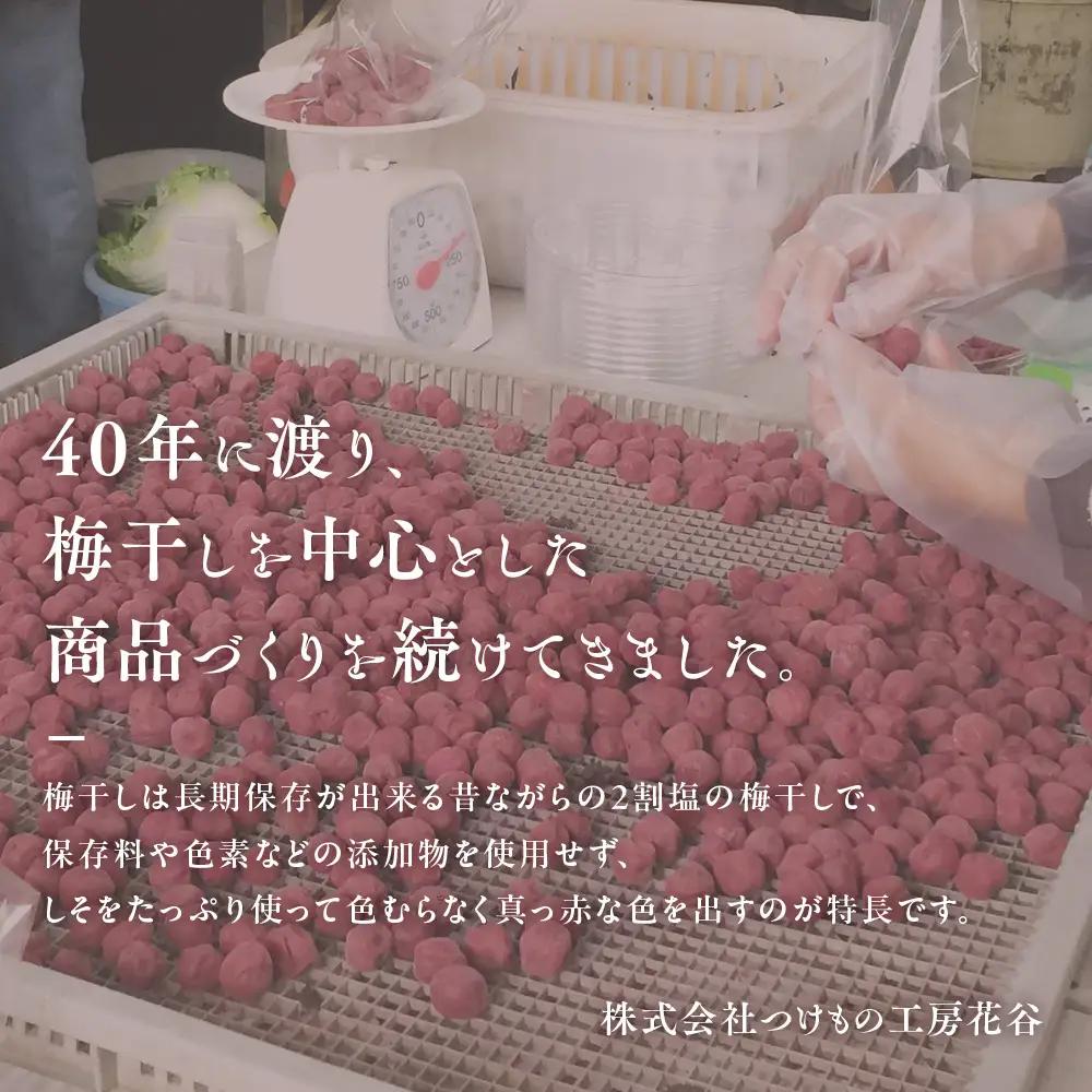 梅干し（小梅干し）と赤しそふりかけのセット 無添加｜多気町産 TH-02
