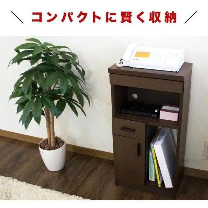 ルーター収納 40 ブラウン AKU100546301