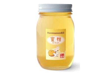 M318　蜜柑蜂蜜　５００ｇ×1本　６００ｇ×1瓶