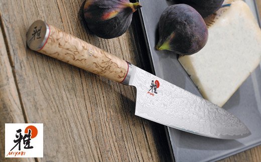MIYABI ミヤビ 「 5000MCD 三徳包丁 180mm 日本製 」 ダマスカス 三徳 包丁 ナイフ 多層鋼 岐阜県関市製【日本正規販売品】 34374-181