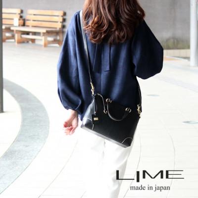 ふるさと納税 高松市 LIME(ライム)シルキーレザー 2wayミニバッグ [L-1936]　color:ブラック |  | 03