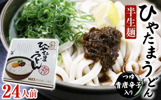 
                  【セット】半生うどん (つゆ・青唐辛子入り)  6箱 うどん 麺 麺類 加工品 食品 F5J-176
                