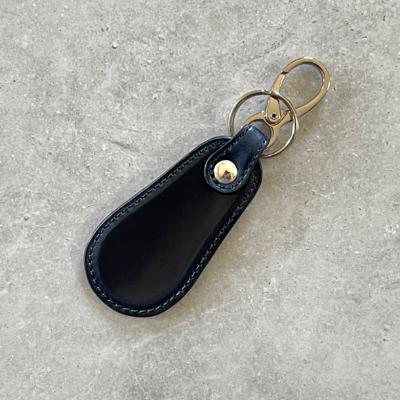 ふるさと納税 葛飾区 数量限定【コードバン】靴べら ネイビー ASUMEDERU itakura ハンドメイド |  | 01
