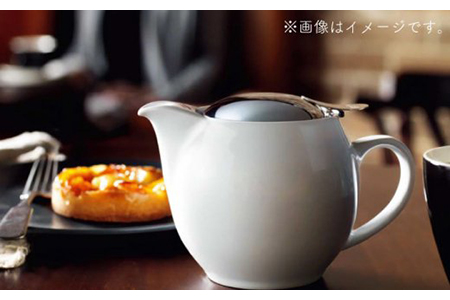 【美濃焼】ティーギフトセットA ホワイト【ZERO JAPAN】【TOKI MINOYAKI返礼品】 食器 うつわ 茶器 ティーポット 湯呑み シンプル かわいい おしゃれ 贈り物  紅茶ポット 緑茶