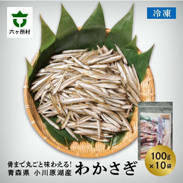 【ふるさと納税】小川原湖産 冷凍 わかさぎ（大） 1kg ワカサギ 公魚 魚介 魚 旬 新鮮 グルメ お取り寄せ ギフト お中元 お歳暮 ふるさと 返礼品 六ヶ所村 青森 送料無料 【小川原湖漁業協同組合】