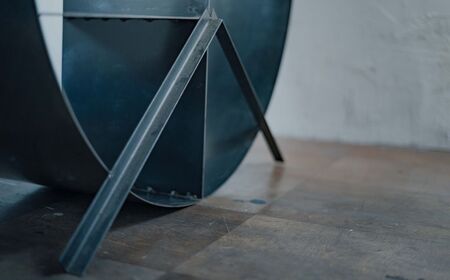 鉄製 ラック 丸型 MARU RACK -1000- 