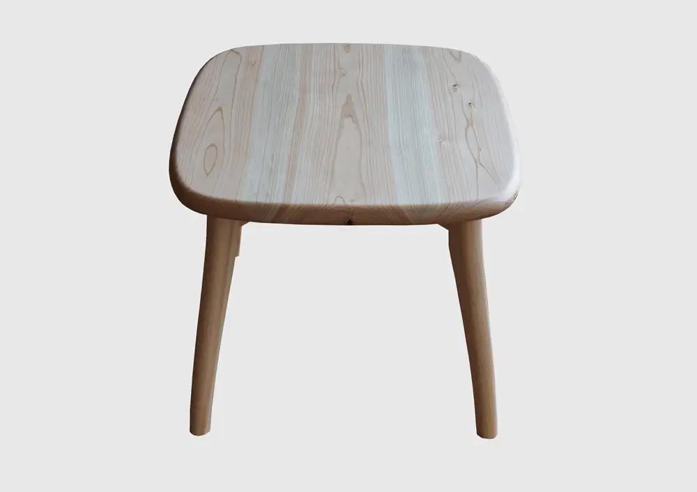 【kids table】　共に年を重ねていく家具　丸みを帯びたキッズテーブル