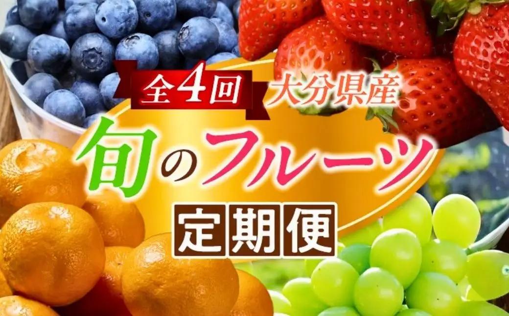 フルーツ 定期便 大分県産旬の フルーツ（全４回） | 津久見市
