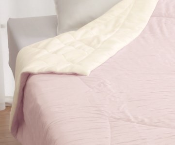 丸洗いOK【とろけるやわらかタッチ】肌掛けふとん シングル ピンク 1枚 49105155PI 布団 [3489]