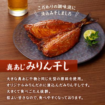 ふるさと納税 松浦市 真あじみりん干しセット1枚(150g)×10P