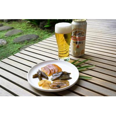 ふるさと納税 取手市 キリンビール「一番搾り」・新六の奈良漬竹籠入り(5種)セット |  | 02