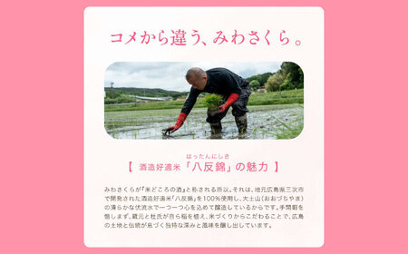 くらくらする初濃いの味　みわさくらじゅんまい 720ml×3本 日本酒 お酒 人気 地酒 酒 純米酒 広島 三次市/美和桜酒造[APBF009]