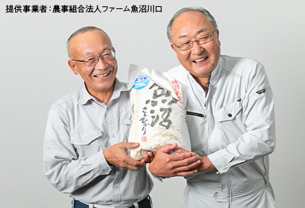 H0-7M103【3ヶ月連続お届け】新潟県魚沼産コシヒカリ（長岡川口地域）無洗米10kg（5kg×2袋）