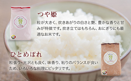 【九州米・食味コンクール最優秀賞受賞】大分県中津産やまくに誉 4品種食べ比べセット 450g×4袋 合計1.8kg つや姫 ひとめぼれ なつほのか ひのひかり ブランド米 お米 精米 白米 九州産 熨