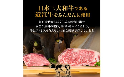【レンジ対応可】 近江牛 入り ハンバーグ 3種食べ比べ 12個×12回 12ヶ月定期便