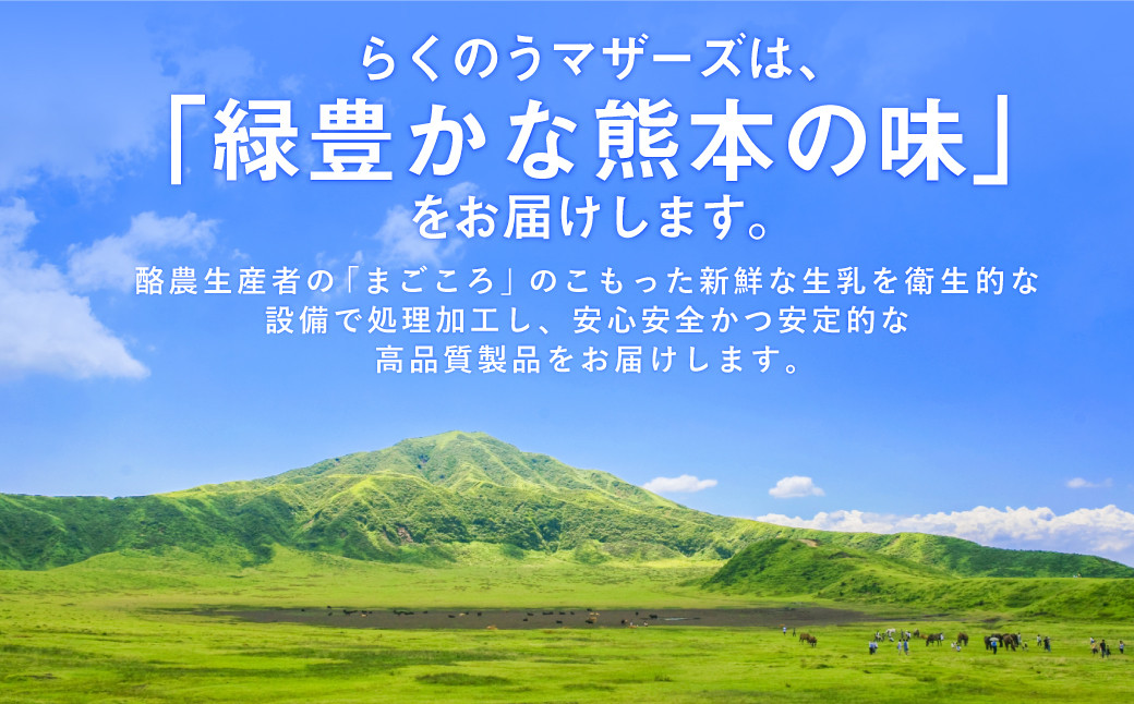 大阿蘇 牛乳 24本 200ｍl×24本 生乳 成分無調整