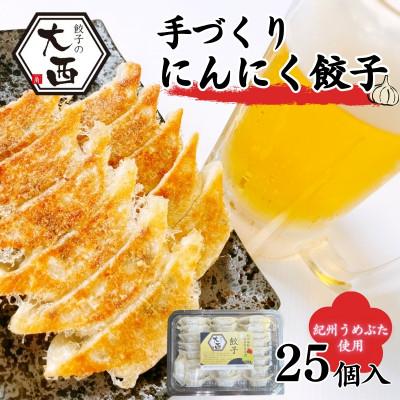 ふるさと納税 田辺市 にんにく餃子セット　25個入り【gyz002-1】
