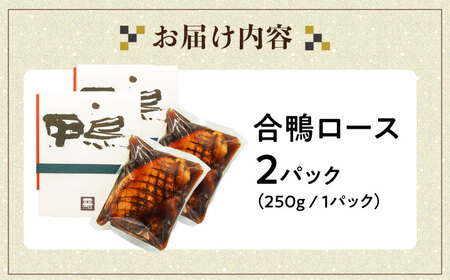 合鴨ロース 250g×2　滋賀県長浜市/株式会社 一湖房[AQCB009]