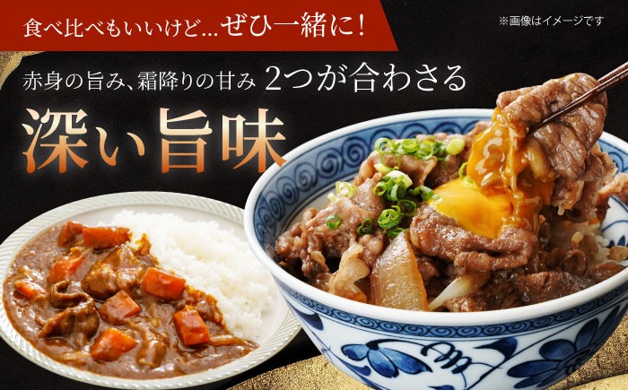 佐賀牛切り落とし 200g×5パック（モモ・ウデ・バラのミックス）【全3回定期便】