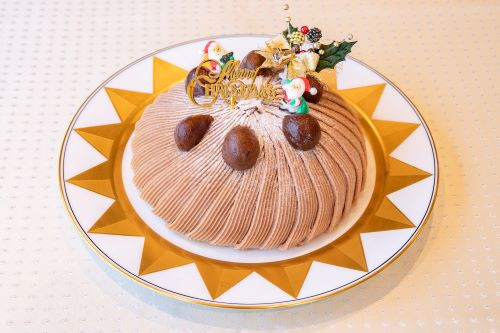 
②【卵・乳製品・小麦不使用！】LE PAYSANのクリスマスケーキ（モンブラン）
