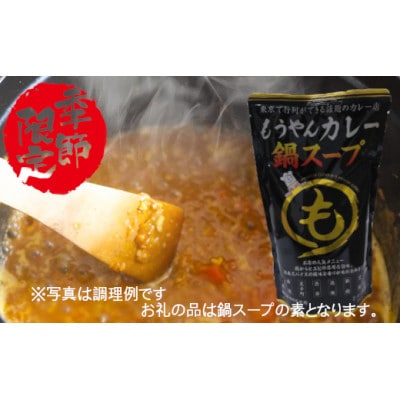 もうやんカレー鍋スープ　500g×10パック【1474788】