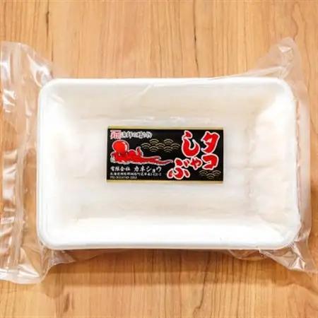 タコしゃぶ＜北海道釧路町昆布森産 活タコ使用＞ 250g×1パック_昆布森産 活タコ使用 北の蛸 たこしゃぶ たこ しゃぶしゃぶ 北海道産 タコ 刺身 セット 産地直送 冷凍 魚介類 海鮮 絶品 人気