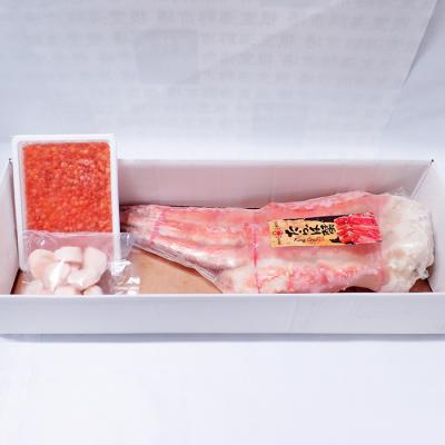 ふるさと納税 根室市 【年内配送可○】ボイルたらばがに脚約1.8〜2kg、ほたて200g、いくら200g D-14060 |  | 02