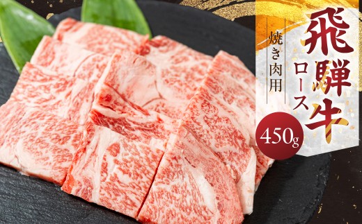飛騨牛 ロース 焼肉用 450g 焼肉 牛肉 肉 霜降り お肉 焼き肉 黒毛和牛 ブランド牛 お取り寄せ ギフト 贈答 プレゼント 山武商店 岐阜県 飛騨市 飛騨高山 3万円 30000円
